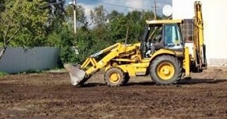 Выравнивание рельефа в Йошкаре-Ола в октябре